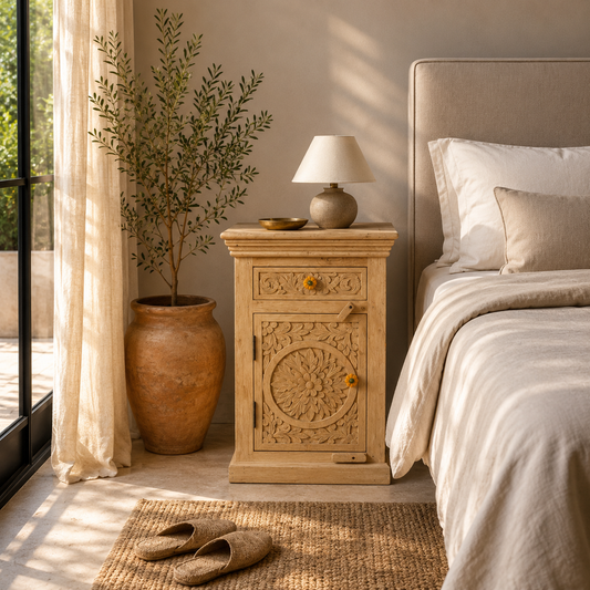 The Florence Nightstand - Vintage Bloom Nightstand