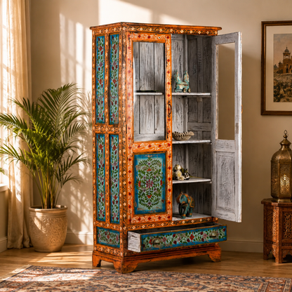 The Harrison Wardrobe - Royal Hand-painted Armoire