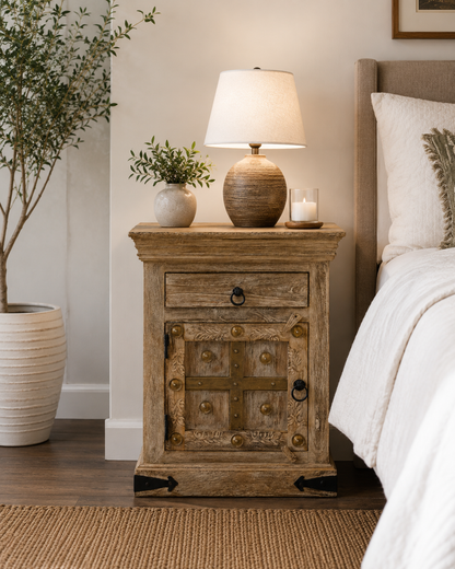 The Evelyn Nightstand - Bohemian Bloom Nightstand