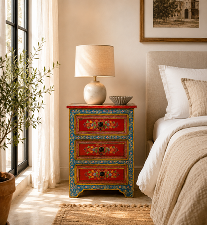 The Sebastian Nightstand - Royal Heritage Nightstand