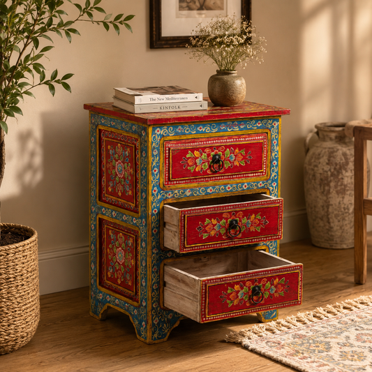 The Sebastian Nightstand - Royal Heritage Nightstand