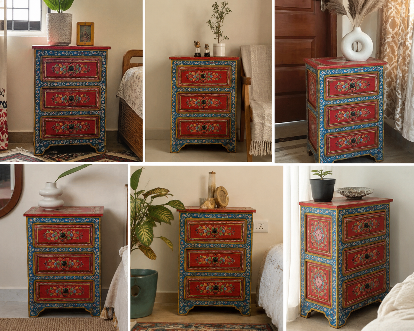 The Sebastian Nightstand - Royal Heritage Nightstand