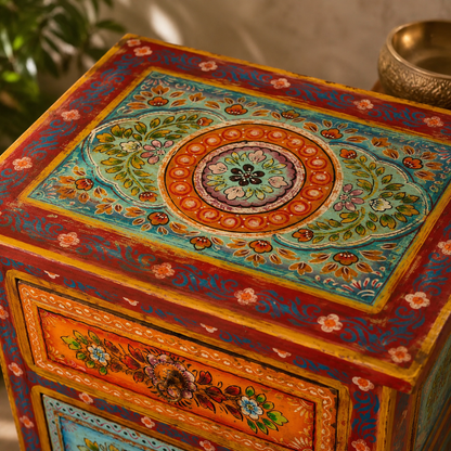 The Hazel Nightstand - Rustic Bloom Nightstand