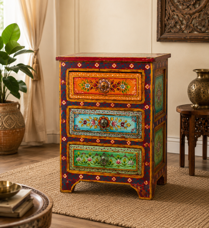 The Hazel Nightstand - Rustic Bloom Nightstand