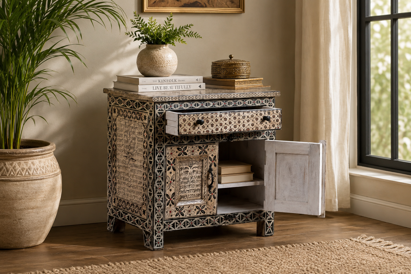 The Archie Nightstand - Vintage Artisan Nightstand
