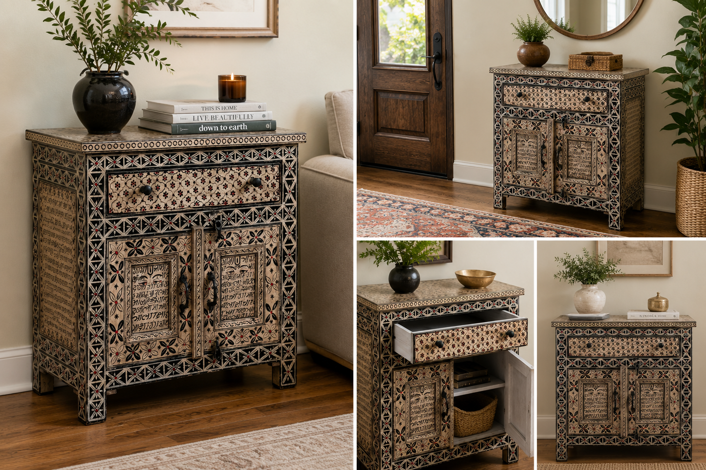 The Archie Nightstand - Vintage Artisan Nightstand