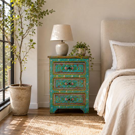 The Felix Nightstand - Rustic Manor Nightstand