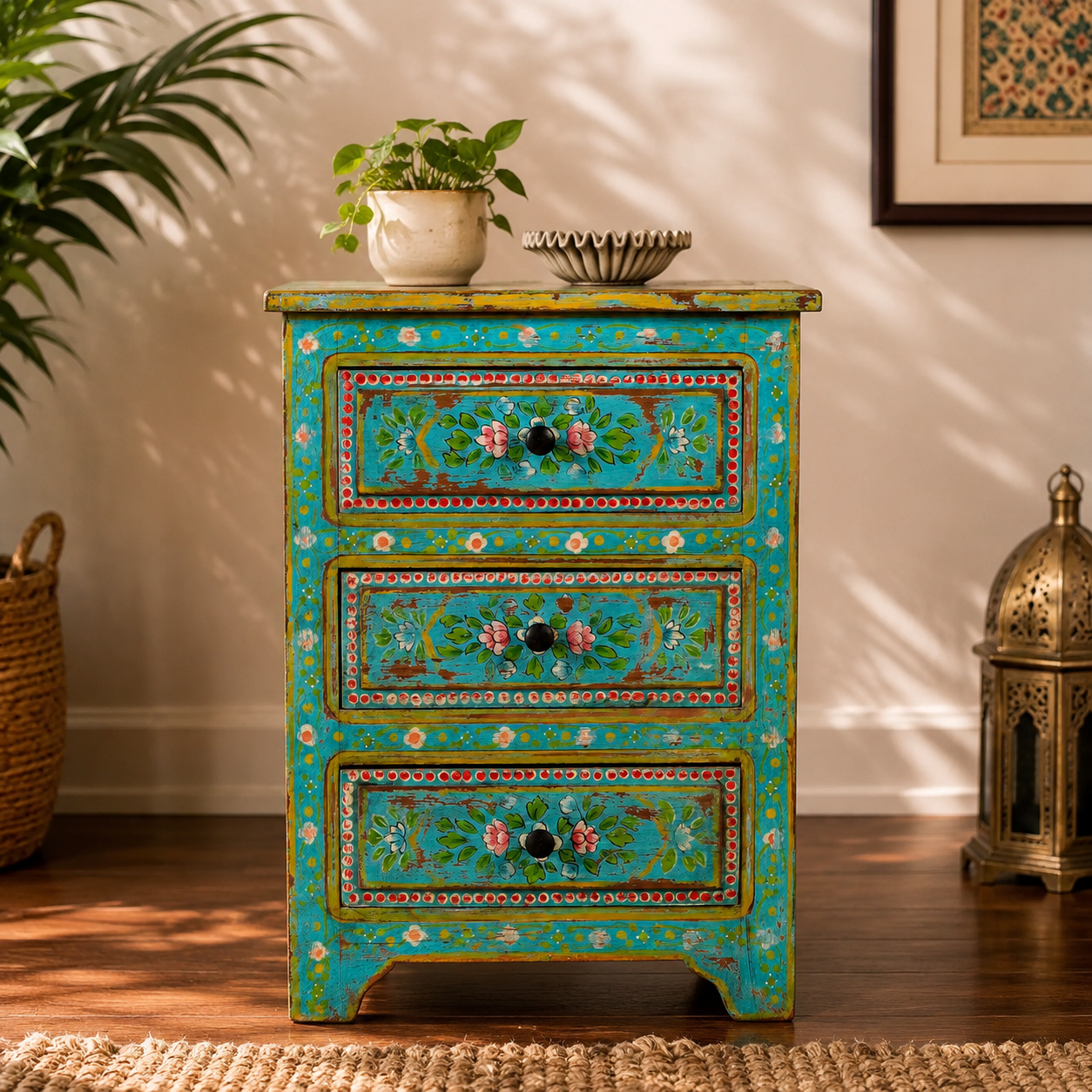 The Felix Nightstand - Rustic Manor Nightstand