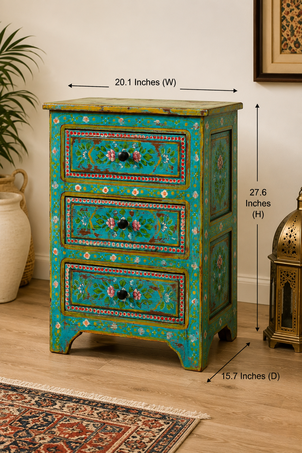 The Felix Nightstand - Rustic Manor Nightstand