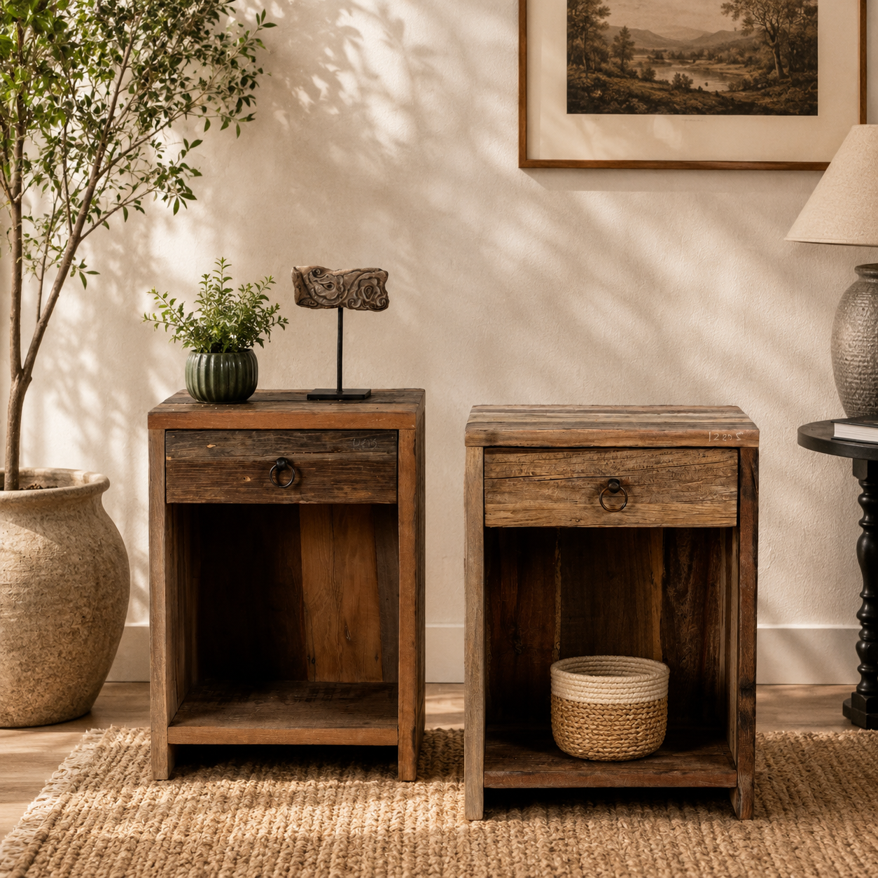 The Matilda Nightstand - Heritage Carved Nightstand