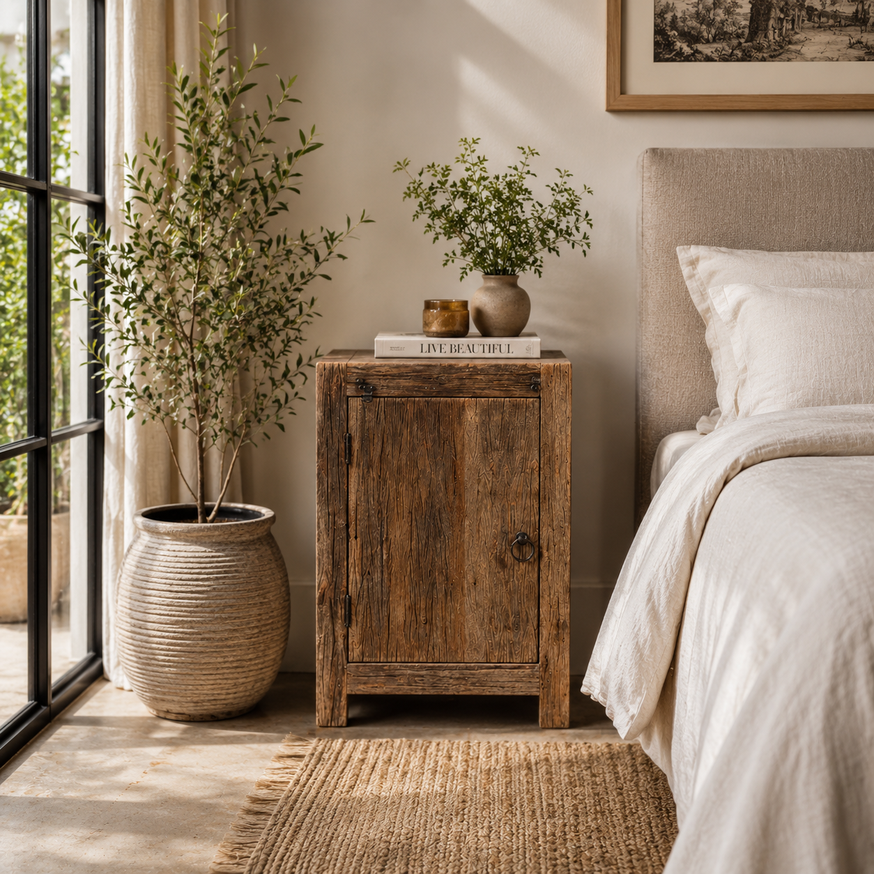 The Oscar Nightstand - Classic Artisan Nightstand