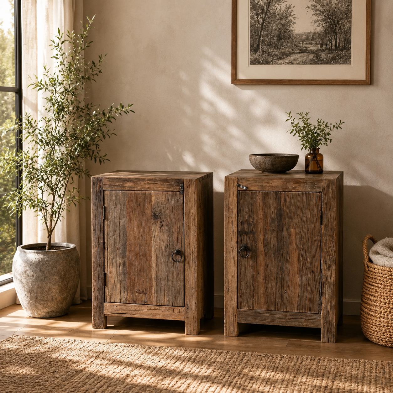 The Oscar Nightstand - Classic Artisan Nightstand