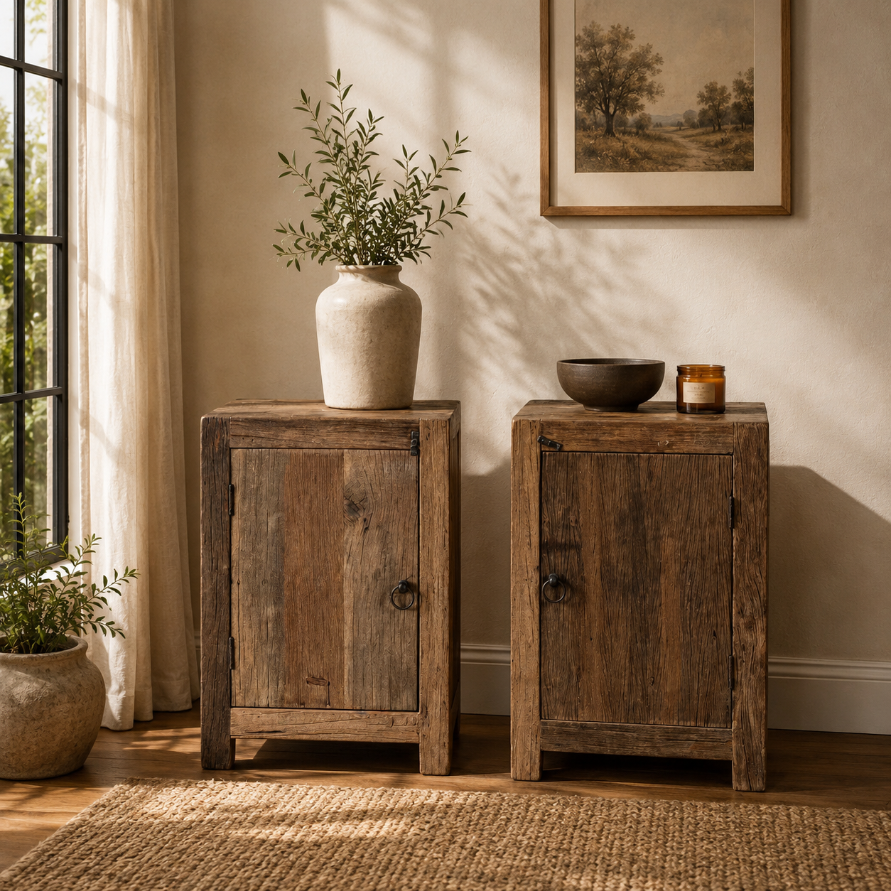 The Oscar Nightstand - Classic Artisan Nightstand