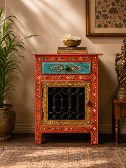 The Jasper Nightstand - Rustic Artisan Nightstand