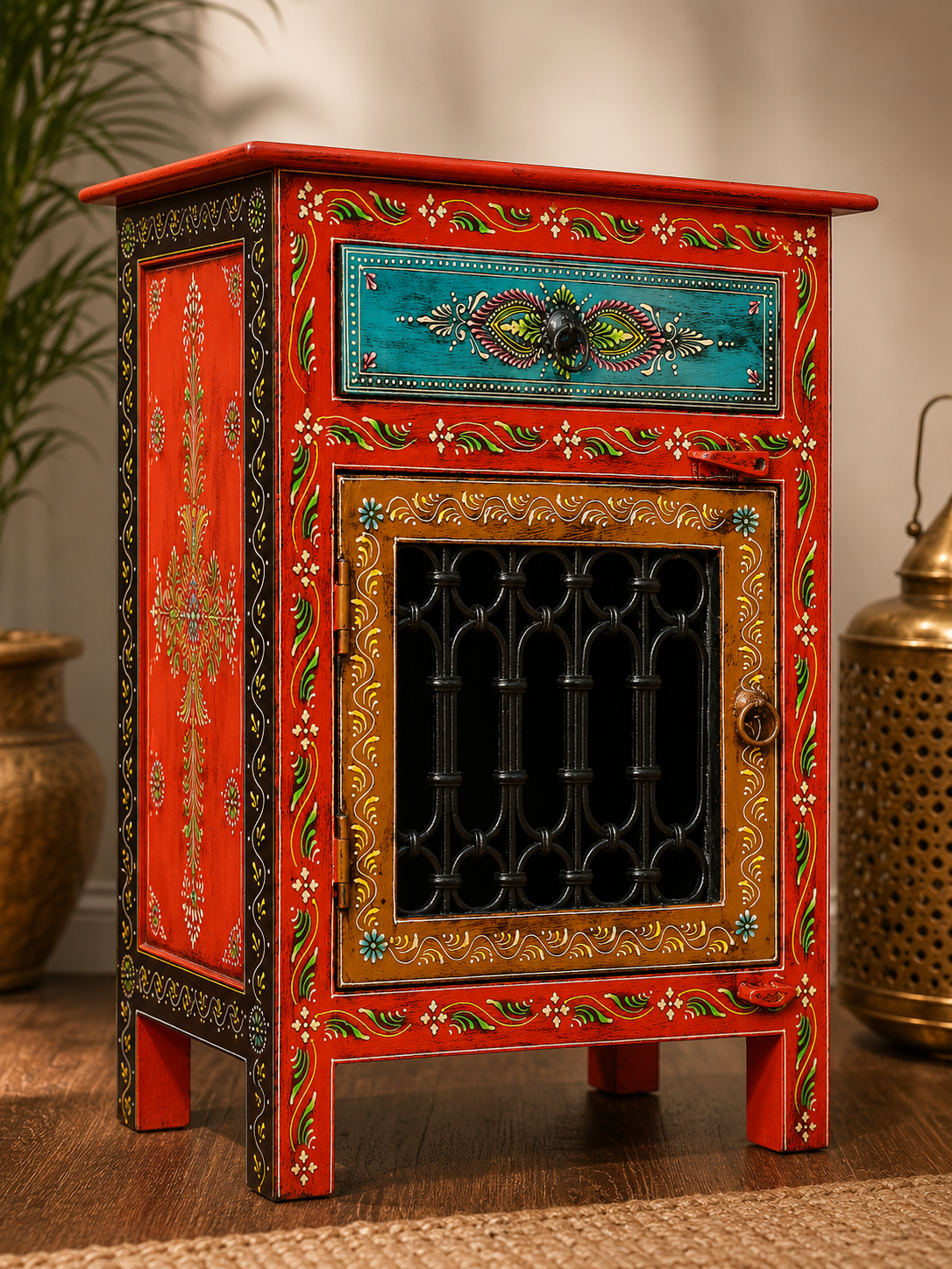 The Jasper Nightstand - Rustic Artisan Nightstand
