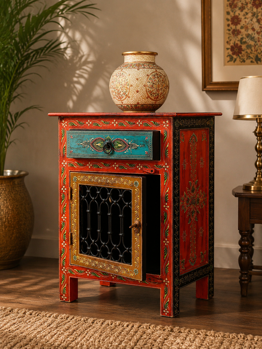 The Jasper Nightstand - Rustic Artisan Nightstand