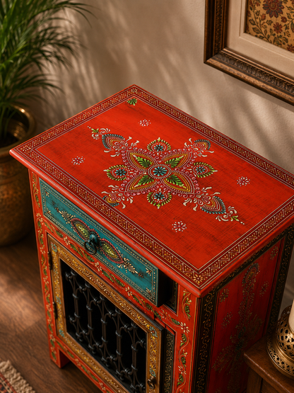 The Jasper Nightstand - Rustic Artisan Nightstand