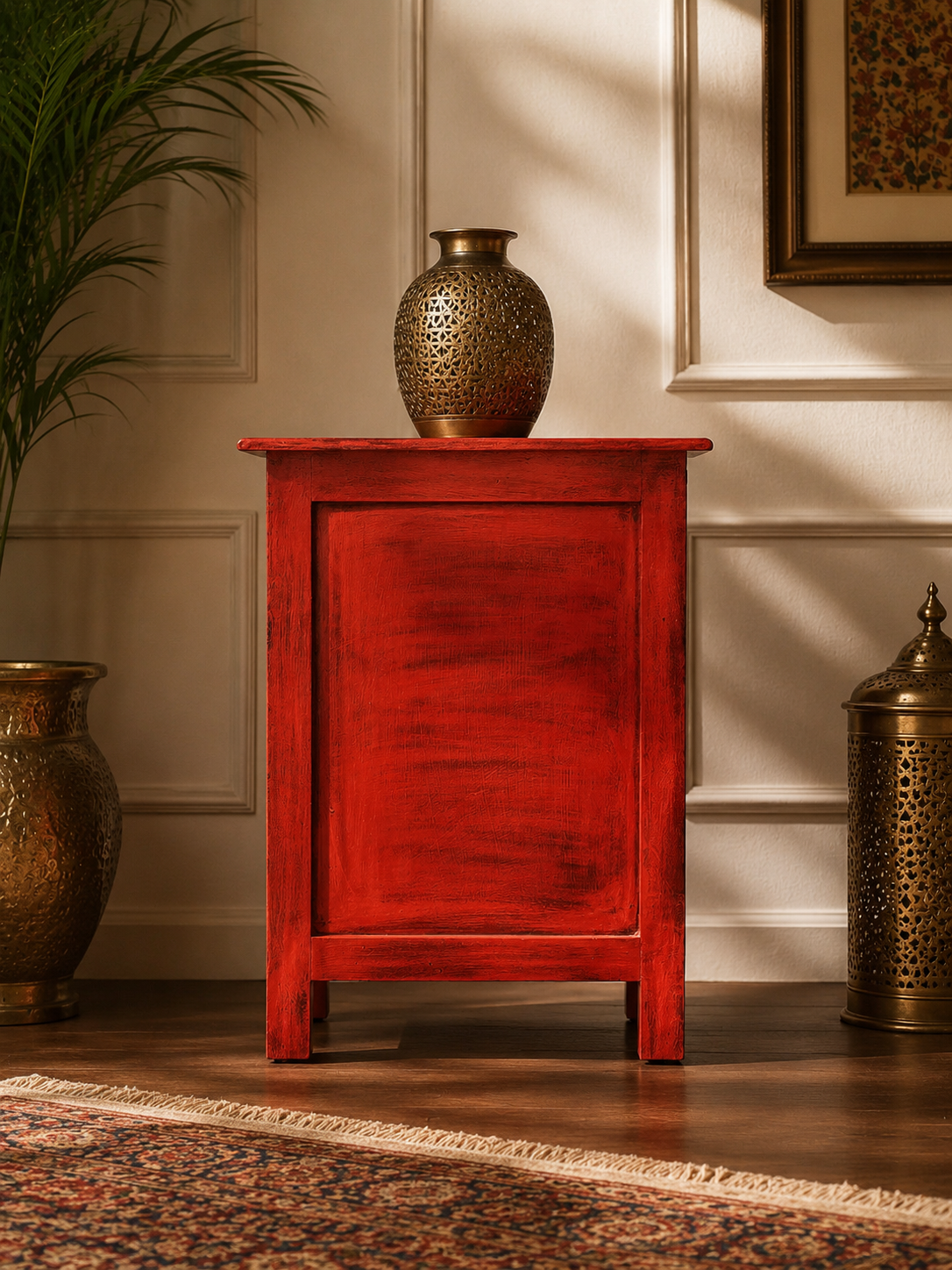 The Jasper Nightstand - Rustic Artisan Nightstand