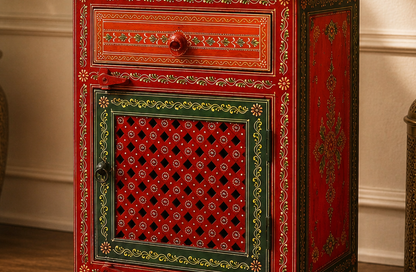 The Theodore Nightstand - Classic Carved Nightstand