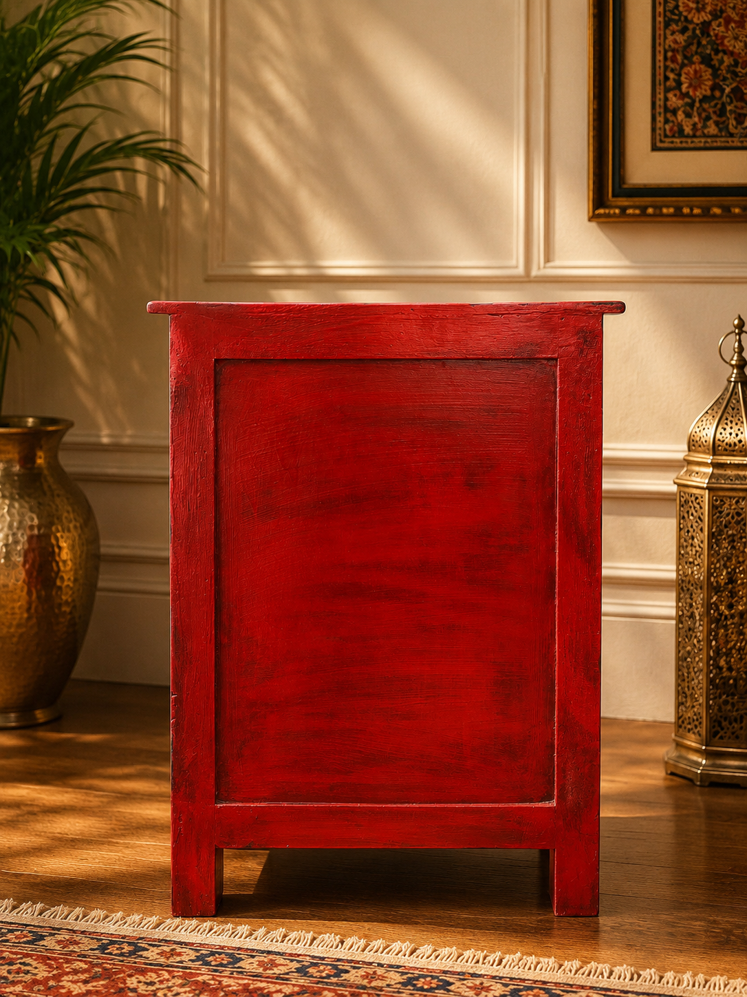 The Theodore Nightstand - Classic Carved Nightstand