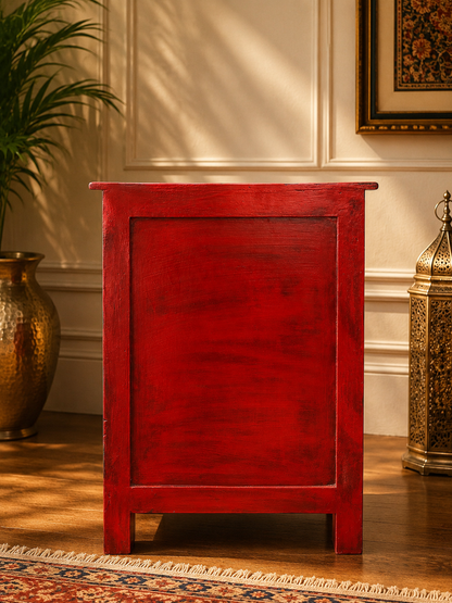 The Theodore Nightstand - Classic Carved Nightstand