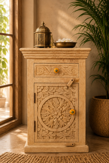 The Florence Nightstand - Vintage Bloom Nightstand