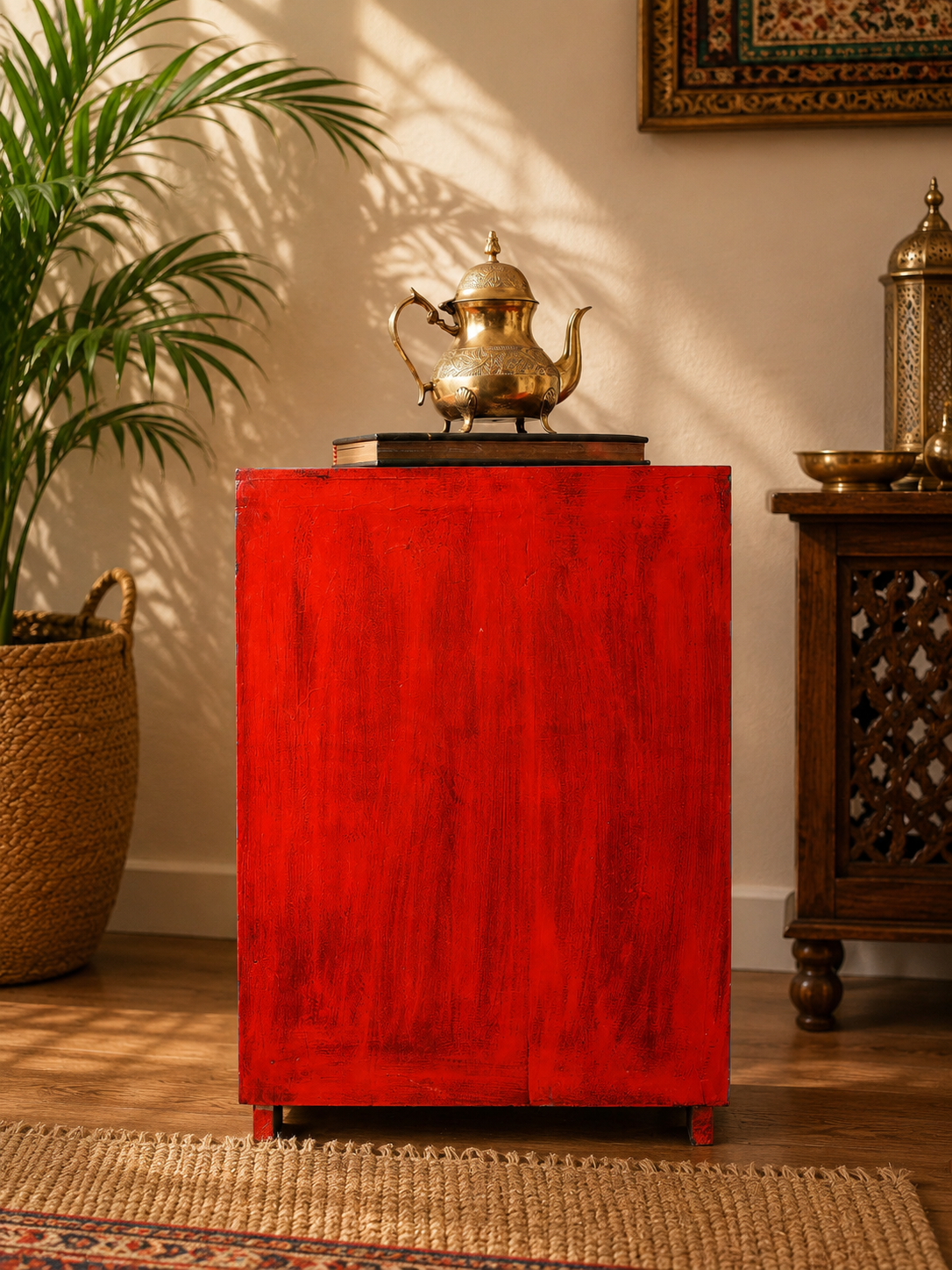 The Eleanor Nightstand - Heritage Floral Nightstand
