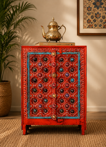 The Eleanor Nightstand - Heritage Floral Nightstand