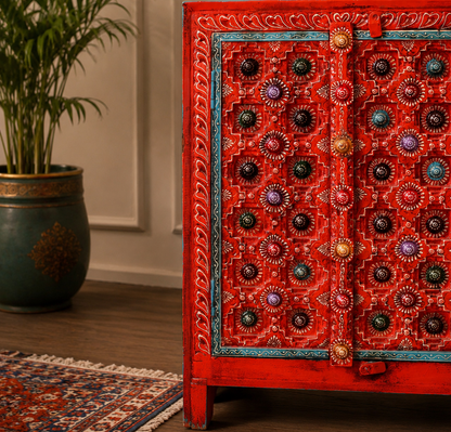 The Eleanor Nightstand - Heritage Floral Nightstand