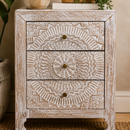 The Henry Nightstand - Rustic Heritage Nightstand