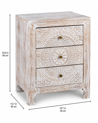 The Henry Nightstand - Rustic Heritage Nightstand